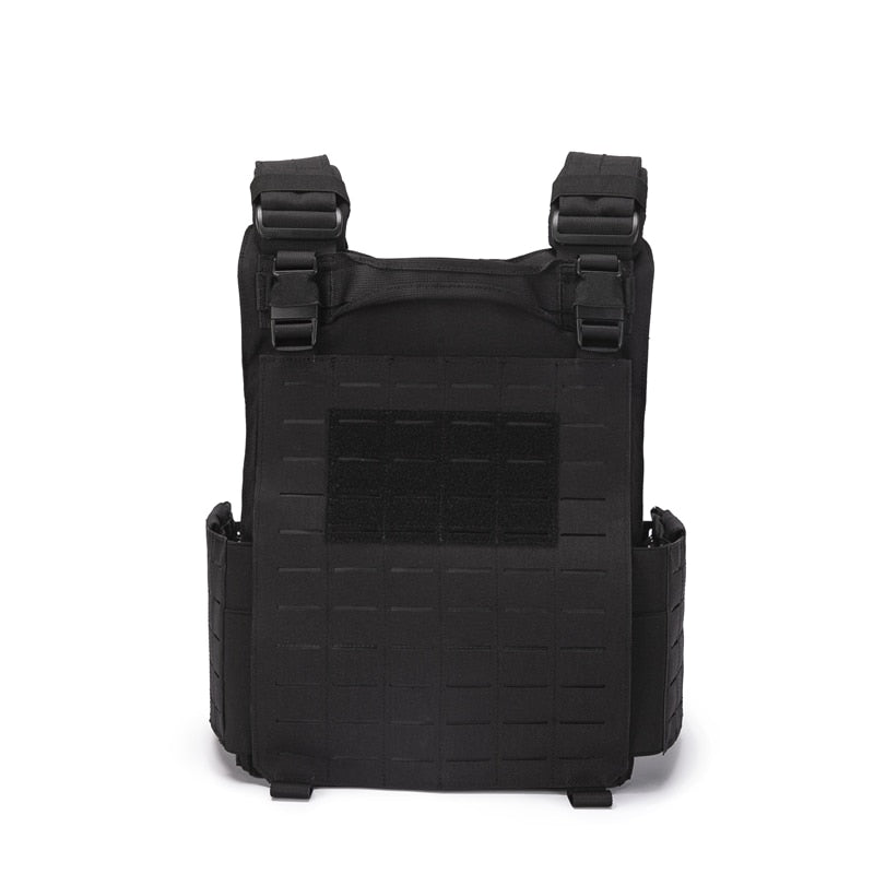 Outdoor Airsoft Tactical Vest Training Body Armor Adjustable Combat Vest Molle Plate Carrierr Vest  CS Vest